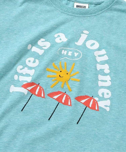 4件圖案印花T恤