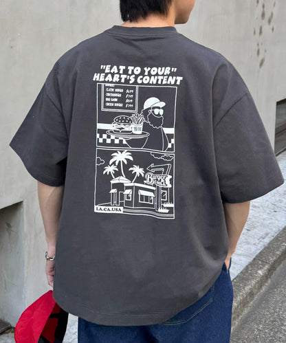 【中年男士】中性款一點刺繡短袖T恤