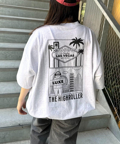 【中年男士】中性款一點刺繡短袖T恤