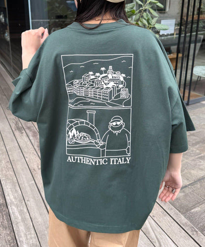 【中年男士】中性款一點刺繡短袖T恤