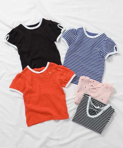 後蝴蝶結袖口蝴蝶結T恤