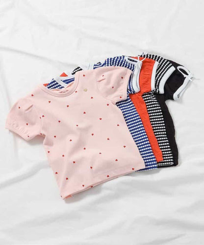 後蝴蝶結袖口蝴蝶結T恤