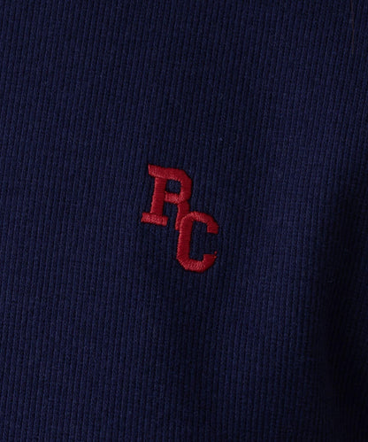 胸部刺繡側邊收褶T恤