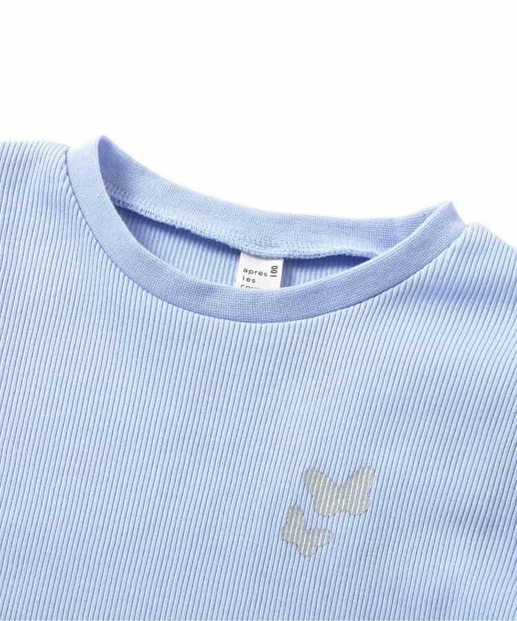 袖口荷葉邊T恤/七日風格