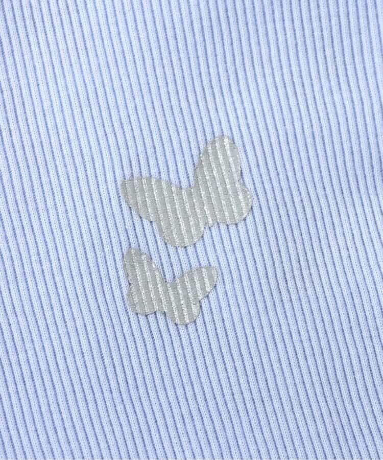 袖口荷葉邊T恤/七日風格