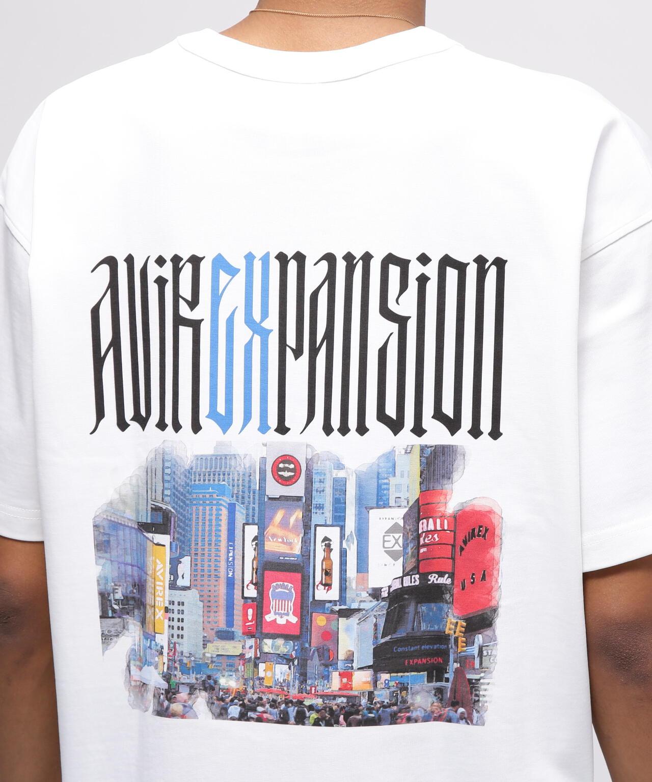 《AVIREX / EXPANSION》"時代廣場" T恤