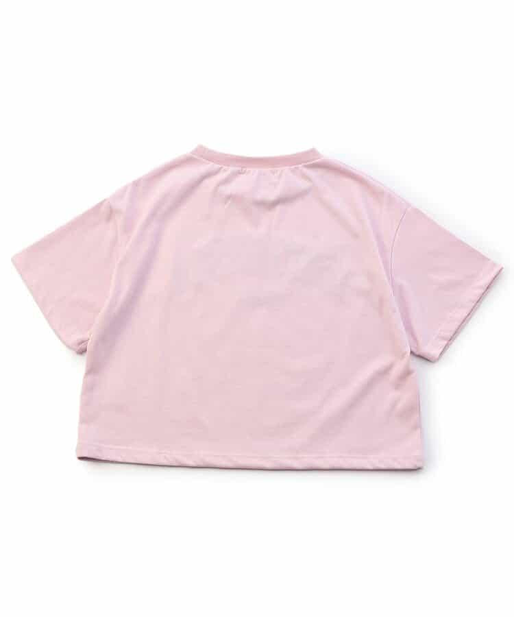 緞面繡花logo T-shirt