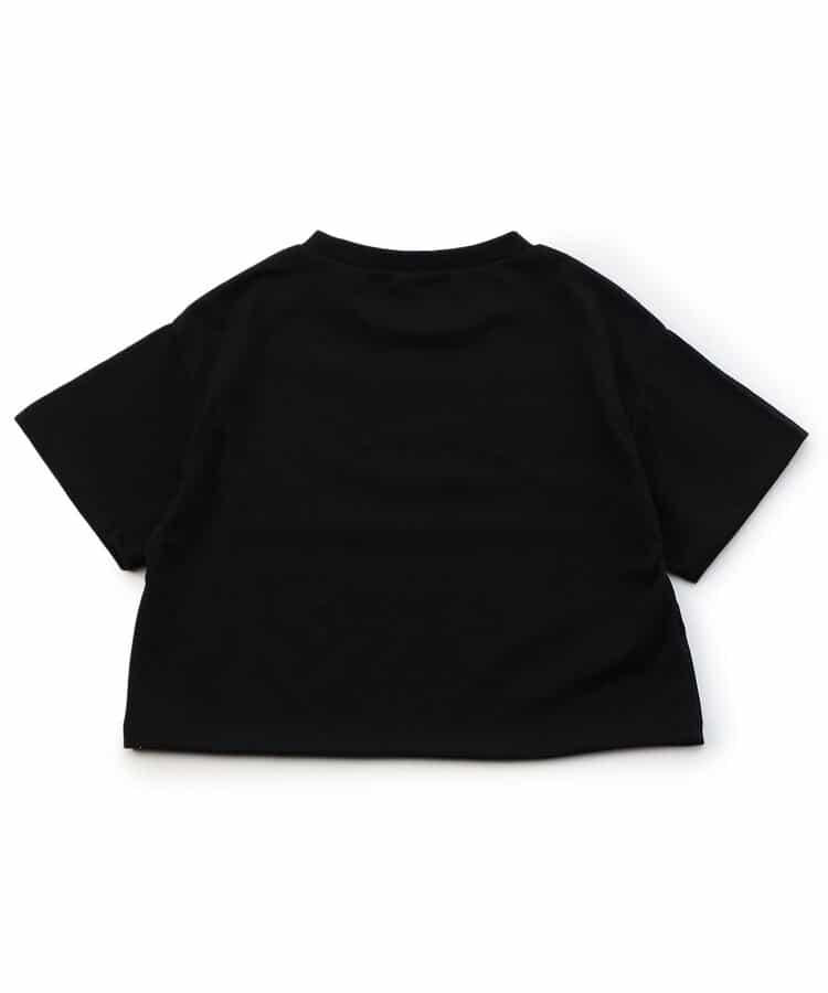 緞面繡花logo T-shirt