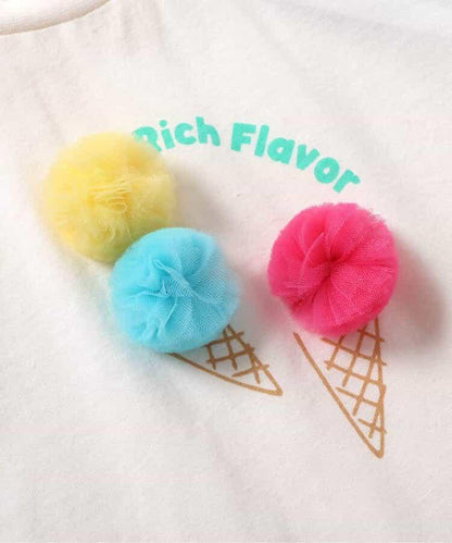 【連衣裙】主題圖案T恤