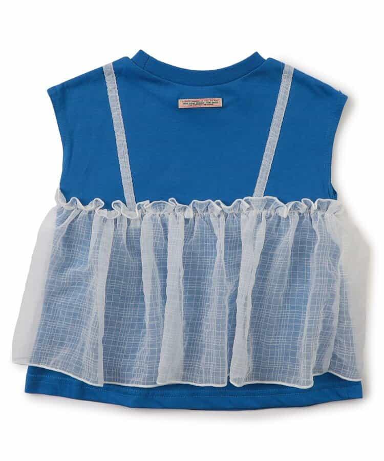 蓬蓬紗法式短袖T恤