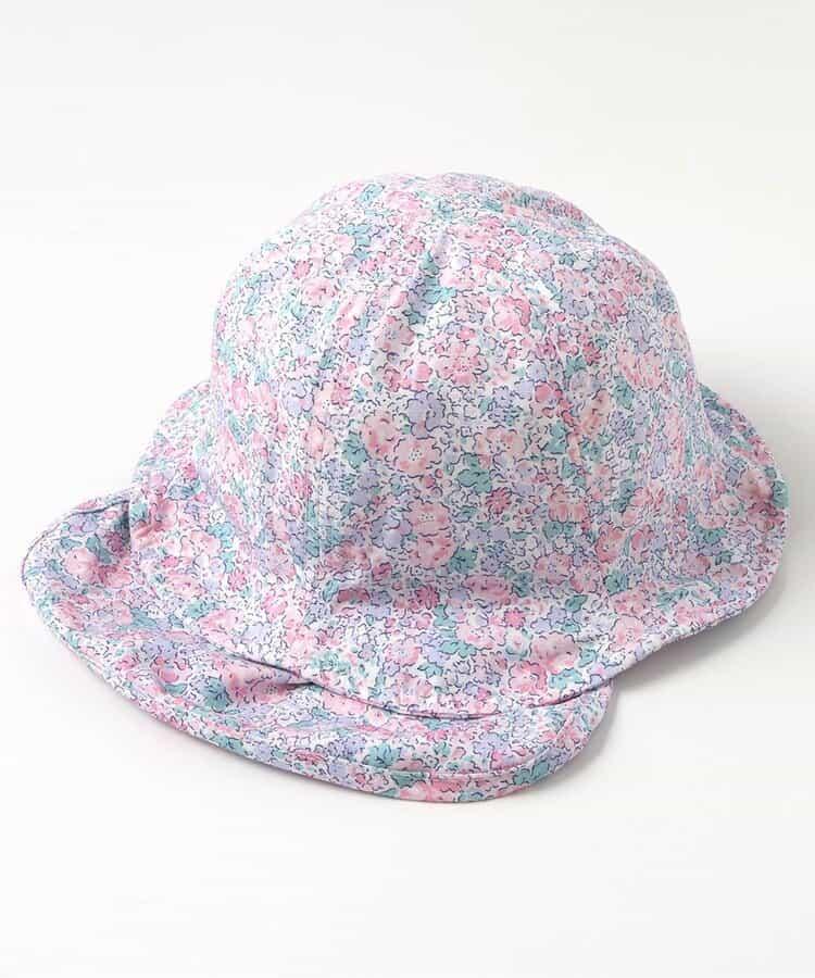 花瓣荷葉邊嬰兒帽_UV防曬