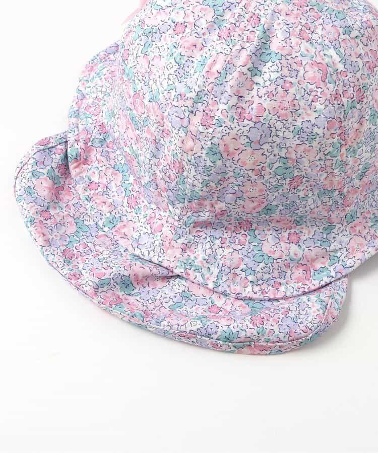 花瓣荷葉邊嬰兒帽_UV防曬
