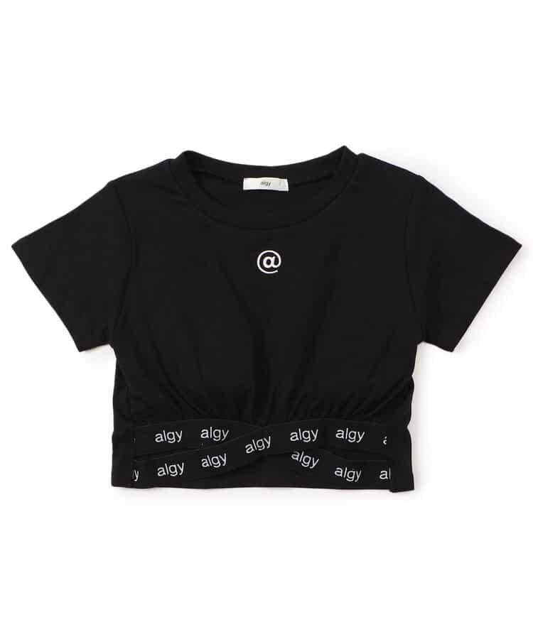 下襬帶交叉杯型設計T恤