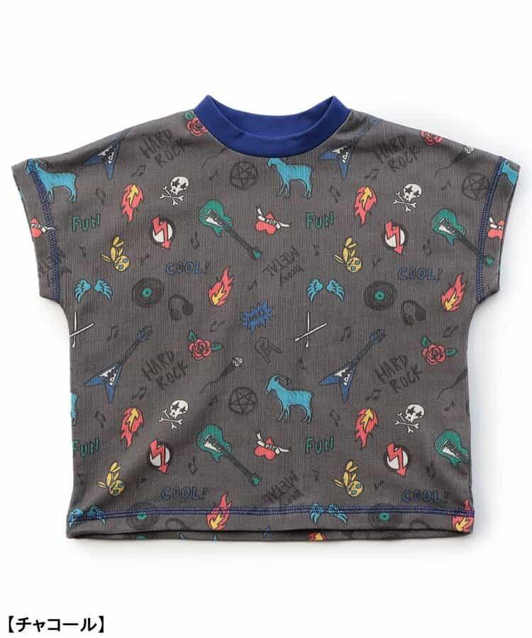 針織睡衣 搖滾圖案