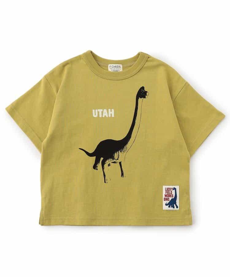 DINO 3柄印花T恤