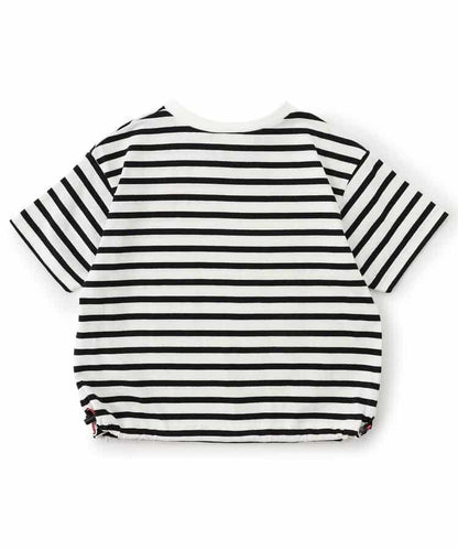 【根據個人喜好調整剪影！】下襬束帶T恤