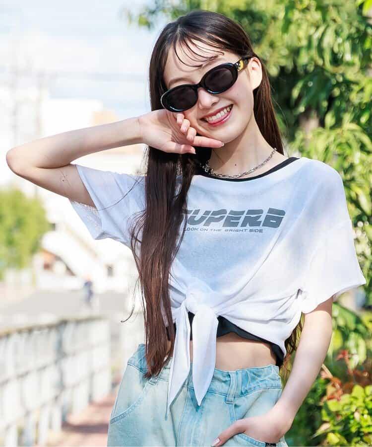 透視T恤和背心套裝