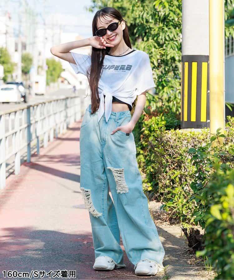 透視T恤和背心套裝