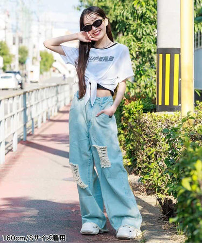 透視T恤和背心套裝