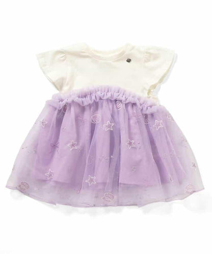 貝殼刺繡拼接上衣_RP