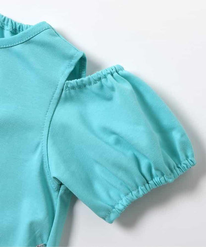 草編單肩包露肩T恤