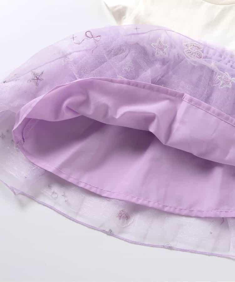 貝殼刺繡拼接上衣_RP