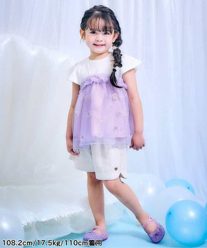 貝殼刺繡拼接上衣_RP