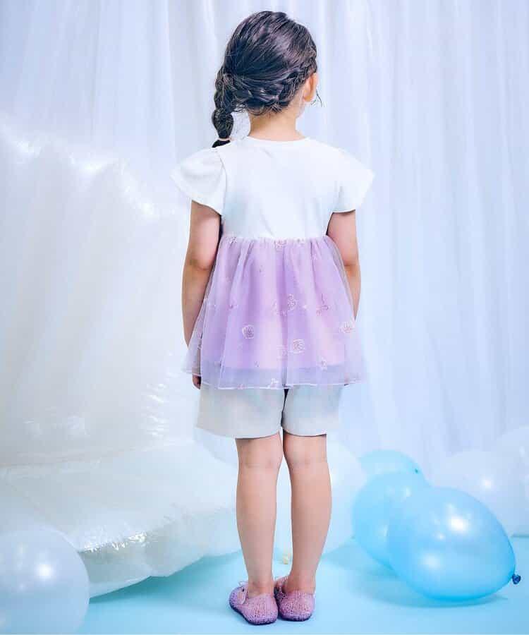 貝殼刺繡拼接上衣_RP