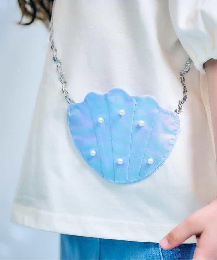 草編單肩包露肩T恤