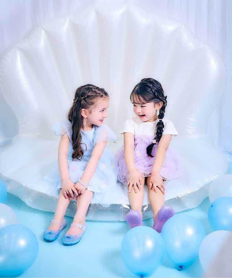 貝殼刺繡拼接上衣_RP