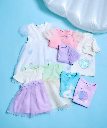 草編單肩包露肩T恤