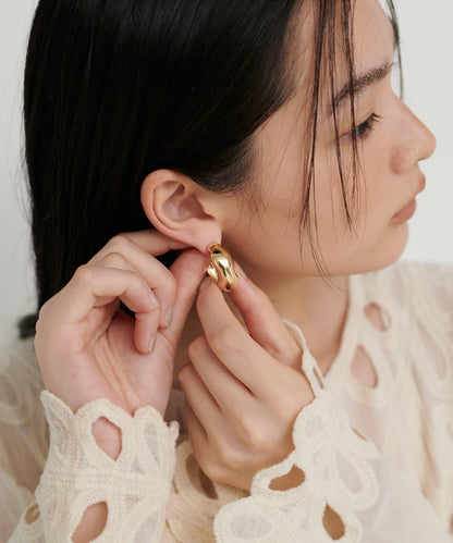 晶瑩簡約耳釘
