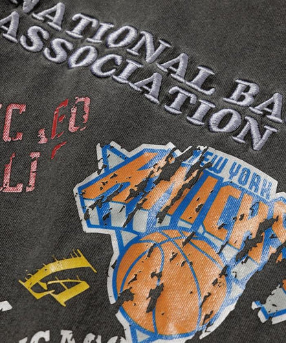 NBA 特別版隨機隊伍 背標 圓領T恤