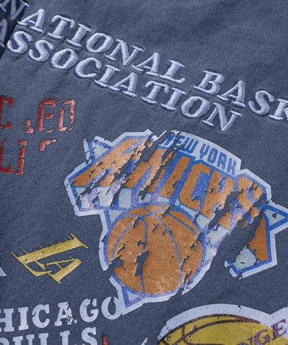 NBA 特別版隨機隊伍 背標 圓領T恤