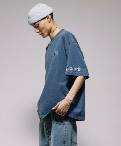 NBA 特別版隨機隊伍 背標 圓領T恤