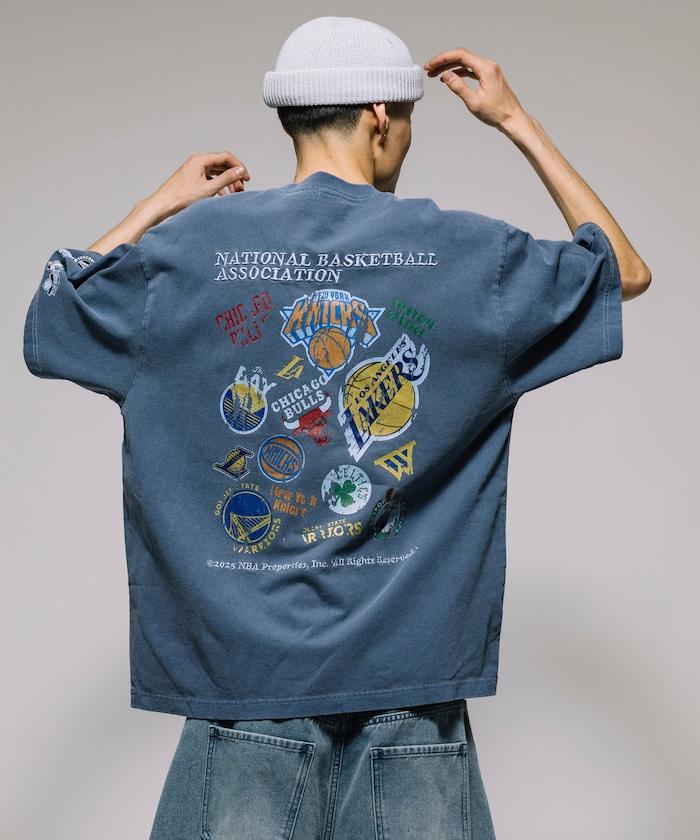 NBA 特別版隨機隊伍 背標 圓領T恤