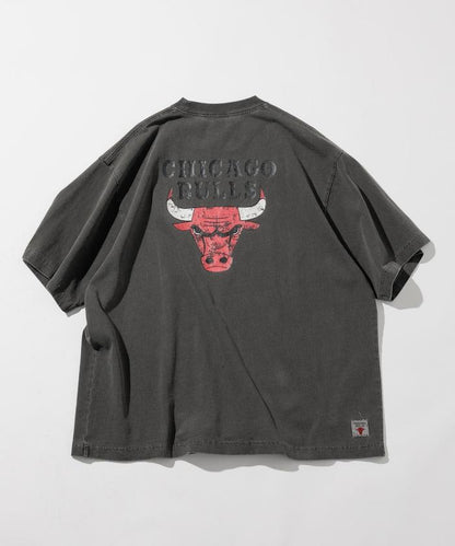 NBA 聯名水印隊標印花 圓領T恤