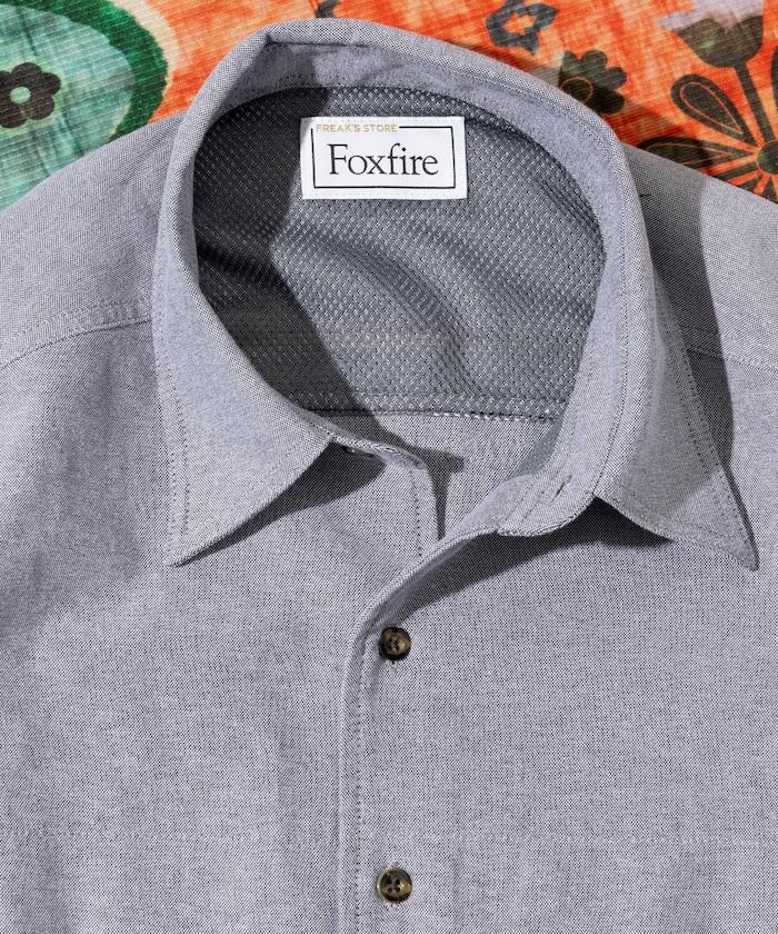 聯名 牛津紡 釣魚口袋 短款 短袖襯衫