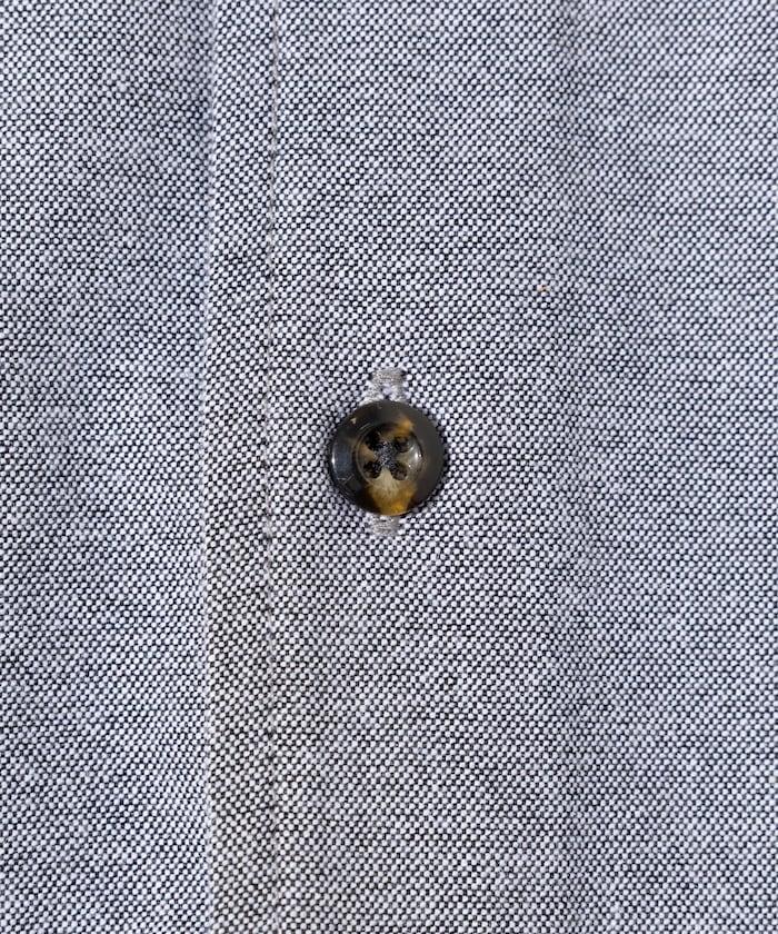 聯名 牛津紡 釣魚口袋 短款 短袖襯衫