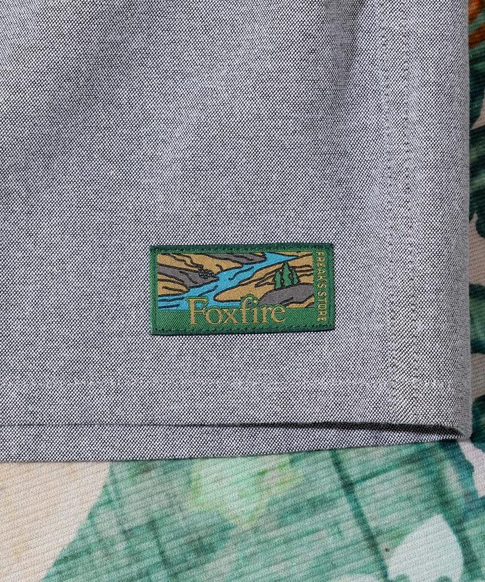 聯名 牛津紡 釣魚口袋 短款 短袖襯衫