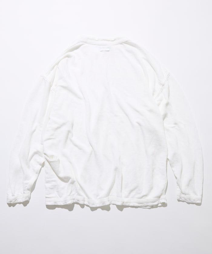 法式亞麻可反穿長袖T恤