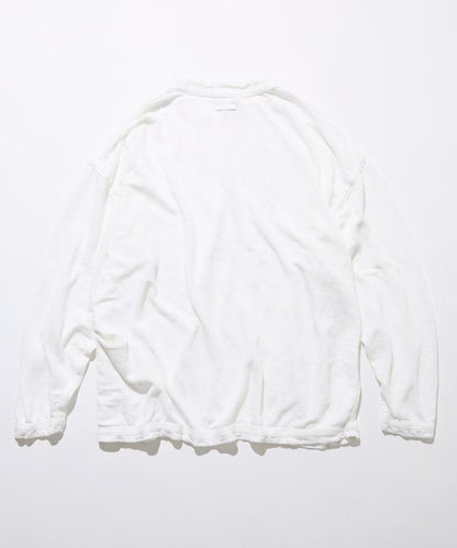 法式亞麻可反穿長袖T恤