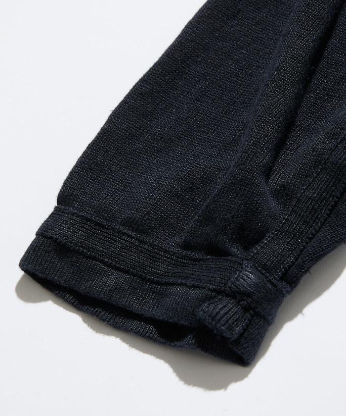 法式亞麻可反穿長袖T恤