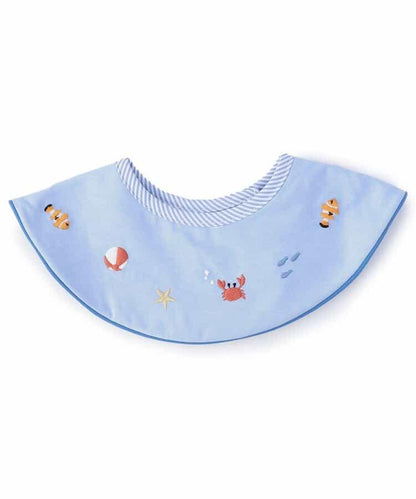 海軍刺繡圍嘴