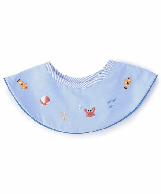 海軍刺繡圍嘴
