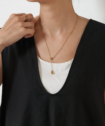 亞麻混合U領喇叭西裝外套