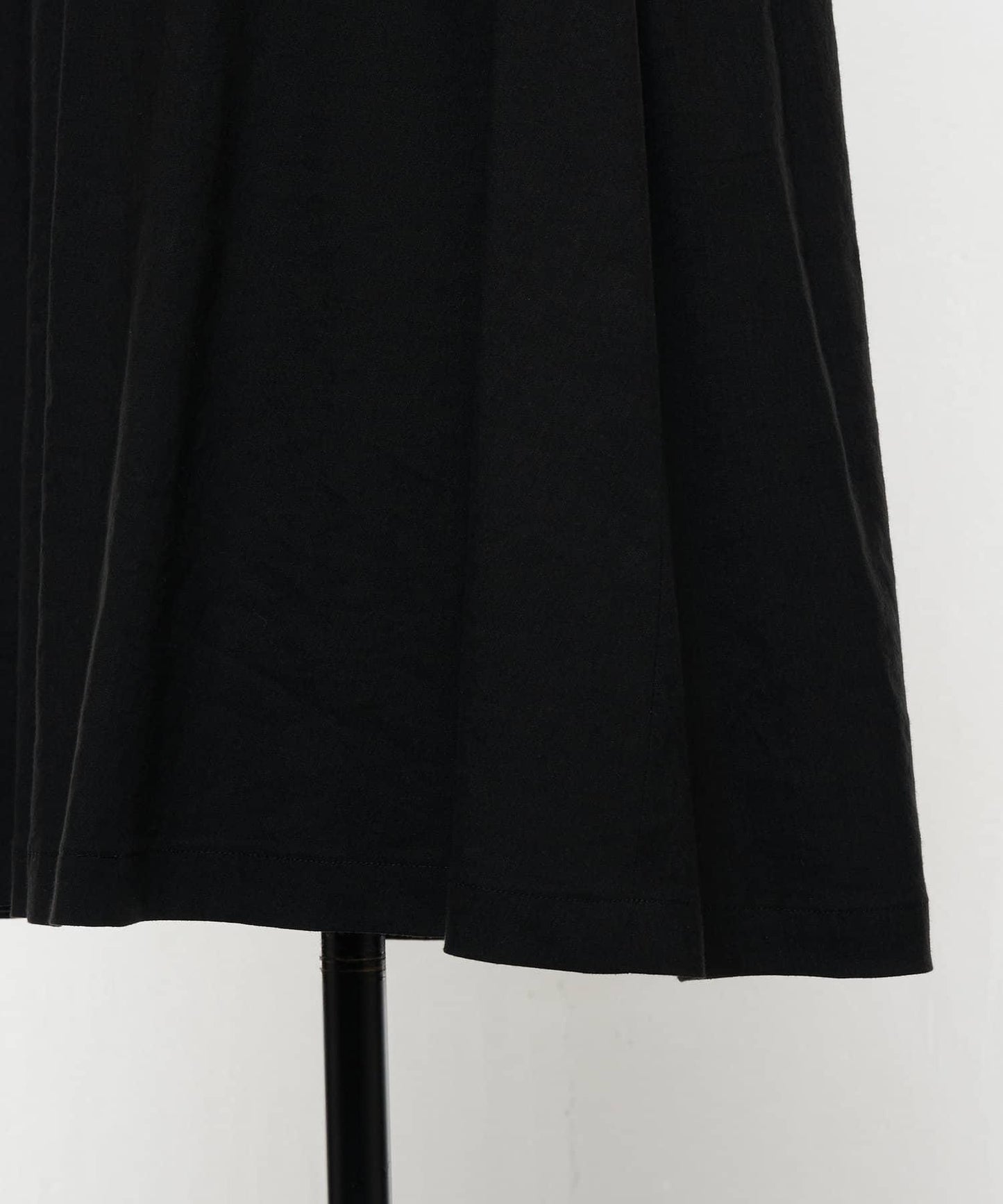 亞麻混合U領喇叭西裝外套