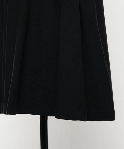 亞麻混合U領喇叭西裝外套