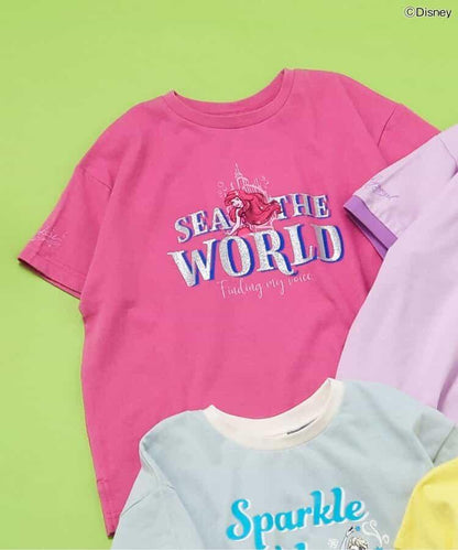 《迪士尼》公主·冰雪奇緣/標誌T恤