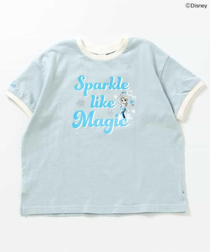 《迪士尼》公主·冰雪奇緣/標誌T恤